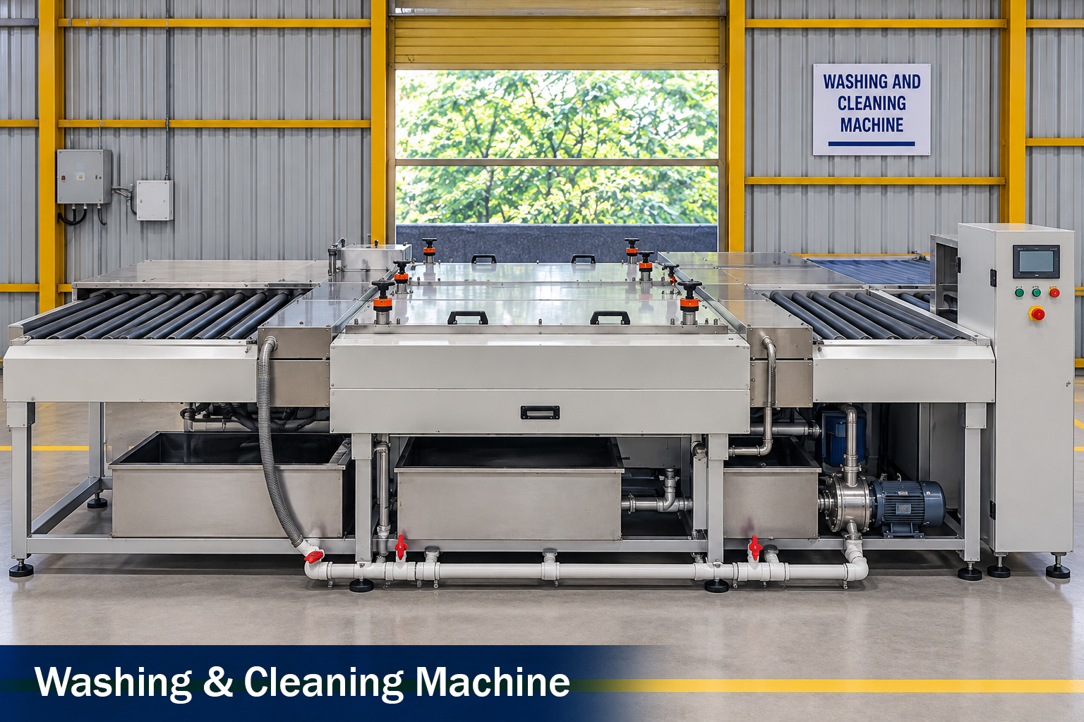Washing and Cleaning Machine at Classic Tuff