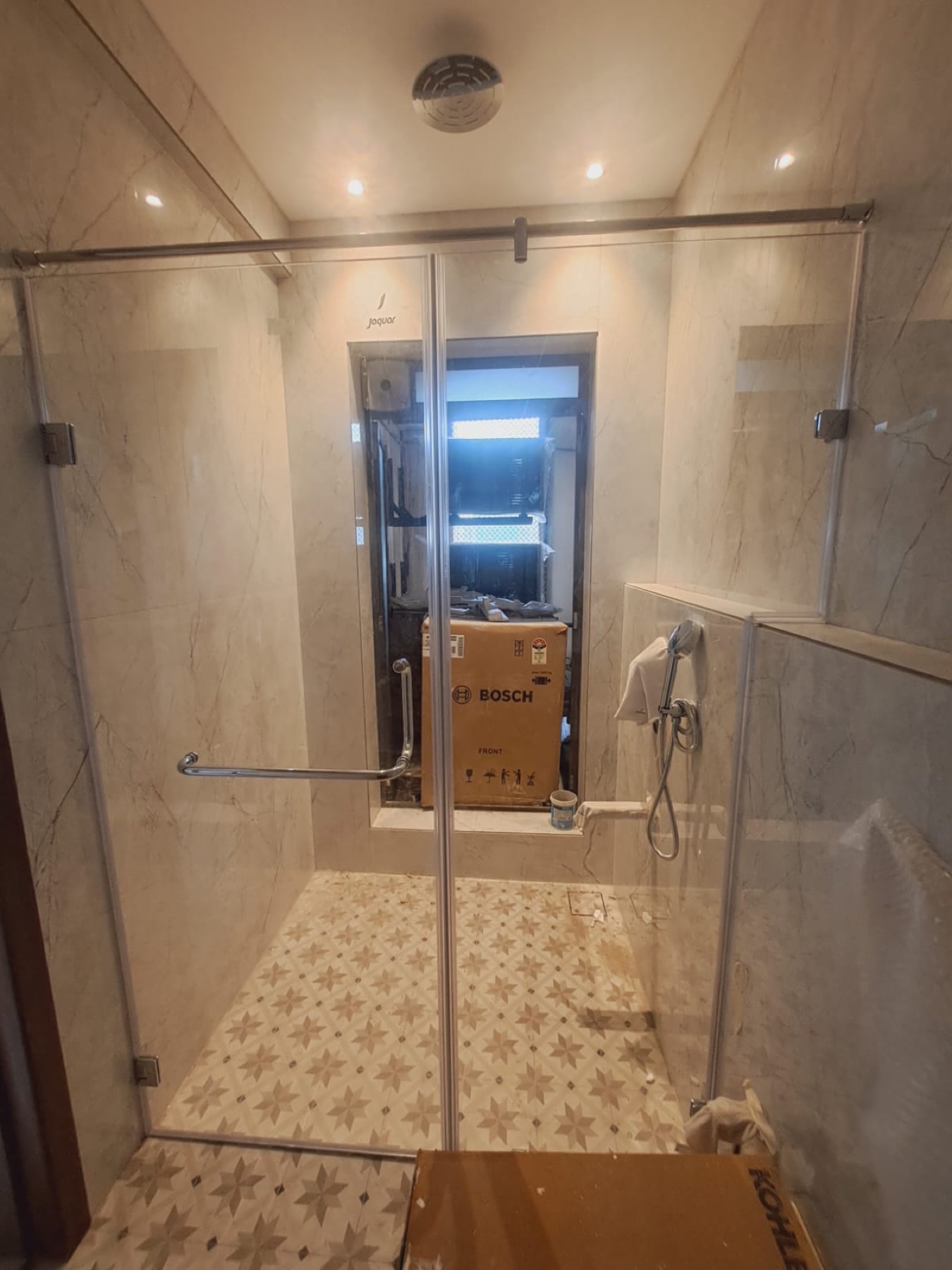 Real Classic Tuff bathroom shower cubicle project